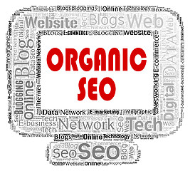 Image showing Organic Seo Means Computers Pc And Websites