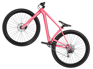 Image showing Mountain bicycle bike isolated