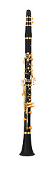 Image showing Clarinet isolated