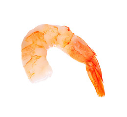 Image showing tiger shrimp isolated on white