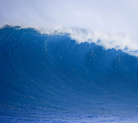 Image showing Blue Ocean Wave