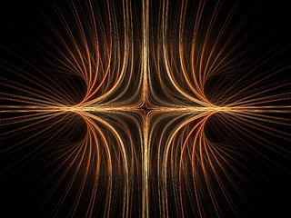 Image showing Electrical field abstract