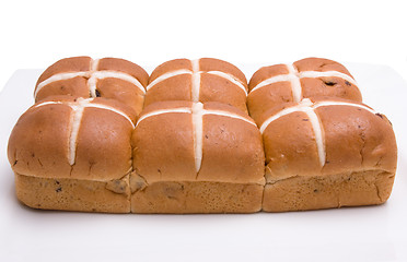 Image showing Hot Cross Buns