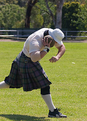 Image showing Scottish Games - Shotput