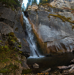 Image showing Waterfall on river Shinok