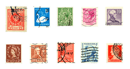 Image showing Stamps