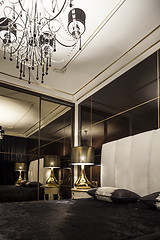 Image showing luxury Interior bedroom 