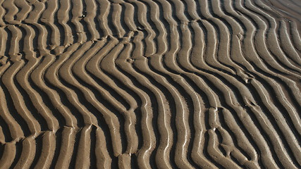 Image showing  sand abstract pattern 