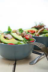 Image showing Chicken Avocado salad 