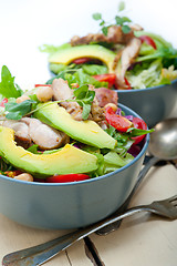 Image showing Chicken Avocado salad 