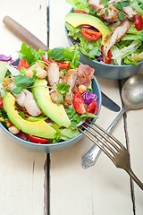 Image showing Chicken Avocado salad 