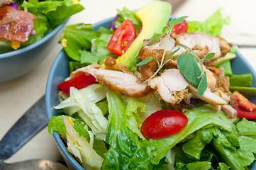 Image showing Chicken Avocado salad 