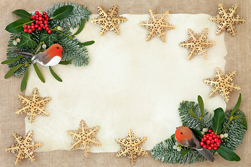 Image showing Christmas Background Border