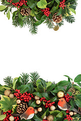 Image showing Decorative Christmas Border