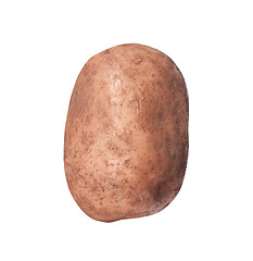 Image showing potato on white background