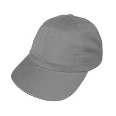 Image showing brown peaked cap