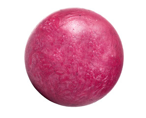 Image showing Isolated bowling ball