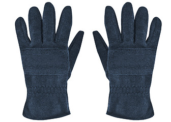 Image showing gloves isolated on a white