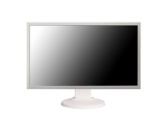 Image showing HD monitor isolated on white