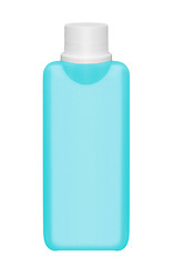 Image showing Shampoo bottle isolated