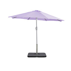 Image showing Beach umbrella isolated