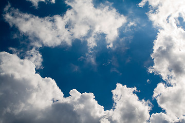 Image showing sky background. sky and clouds background. sky. cloudy backgroun