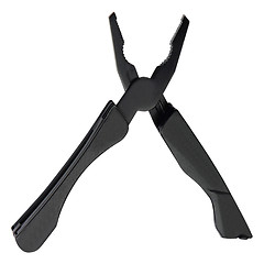 Image showing Steel multitool isolated