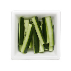 Image showing Japanese cucumber sticks