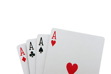 Image showing four aces path