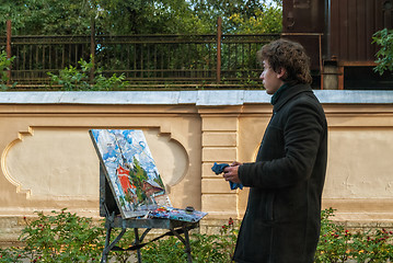 Image showing The student artist.