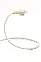 Image showing white power cable