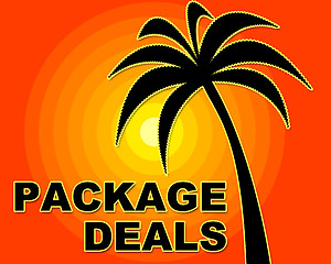 Image showing Package Deals Indicates Fully Inclusive And Bargain