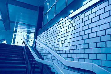 Image showing abstraction, stairway upwards