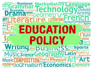 Image showing Education Policy Indicates Contract Studying And Tutoring