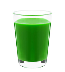 Image showing wheat grass juice