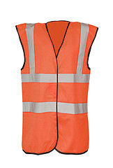 Image showing Safety orange vest