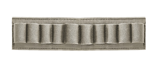 Image showing hunting belt with ammo