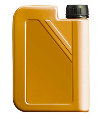 Image showing plastic canister for motor oil