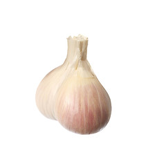 Image showing garlic isolated on white