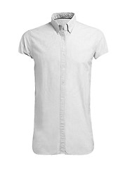 Image showing white shirt isolated