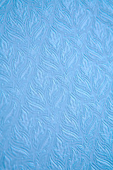 Image showing pattern on blue surface