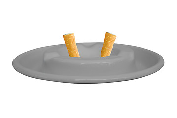 Image showing Ashtray isolated on white