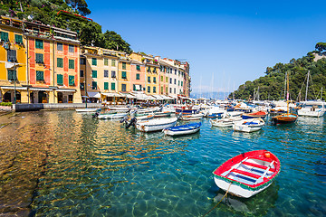 Image showing Portofino, Italy - Summer 2016 - view from the sea