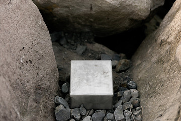 Image showing Small steel box