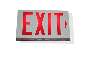 Image showing Exit Sign