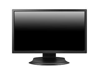 Image showing monitor on white background