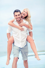 Image showing couple at seaside