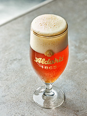 Image showing glass of beer