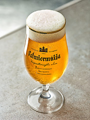 Image showing glass of beer