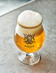 Image showing glass of beer